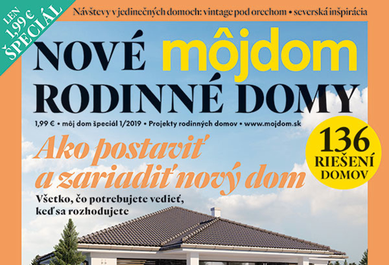Môj dom špeciál 01/2019: Katalóg projektov rodinných domov